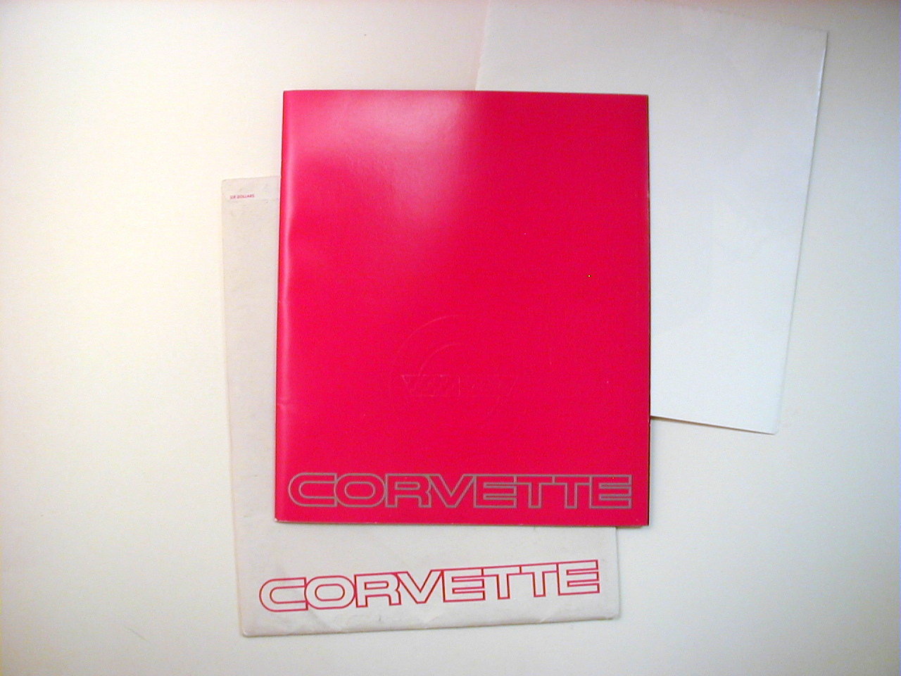 1984 Corvette Sales Brochure, Original NOS